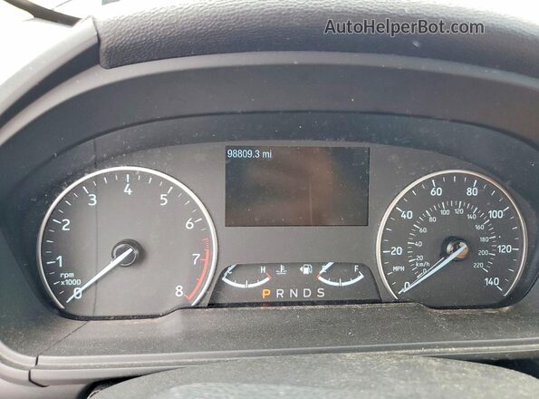 MAJ3S2GE3MC455648 2021 FORD ECOSPORT Black Widok zestawu wskaźników