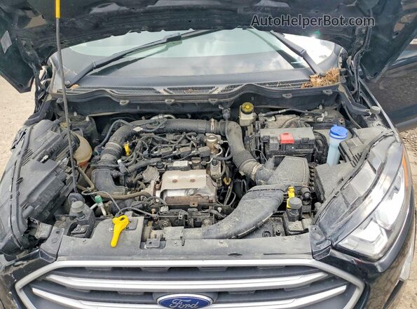 MAJ3S2GE3MC455648 2021 FORD ECOSPORT Black Widok komory silnika
