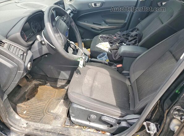 MAJ3S2GE3MC455648 2021 FORD ECOSPORT Black Widok wnętrza z przodu