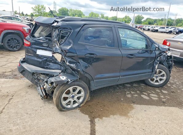 MAJ3S2GE3MC455648 2021 FORD ECOSPORT Black Tył prawy