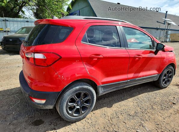 MAJ3S2GE4KC278007 2019 FORD ECOSPORT Red უკანა მარჯვენა