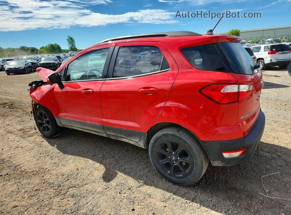 MAJ3S2GE4KC278007 2019 FORD ECOSPORT Red უკანა მარცხენა