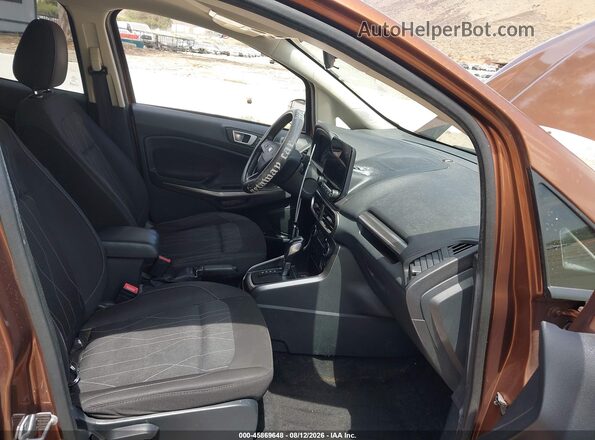 MAJ3S2GE4KC279870 2019 FORD ECOSPORT Оранжевый Вид салона спереди