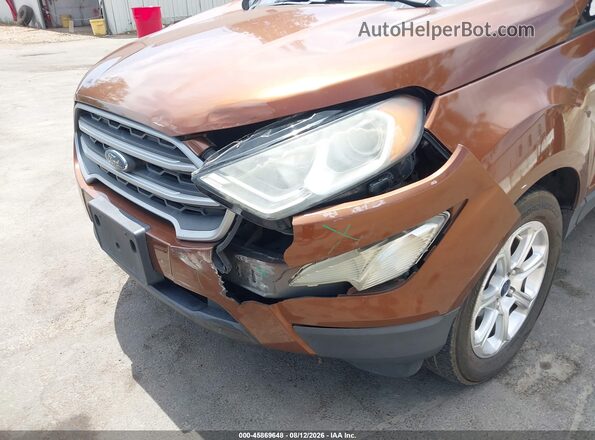 MAJ3S2GE4KC279870 2019 FORD ECOSPORT Оранжевый Вид спереди