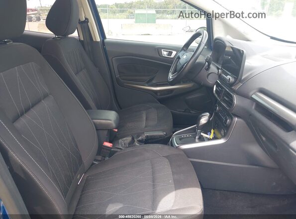 MAJ3S2GE5KC263631 2019 FORD ECOSPORT Синий Вид салона спереди