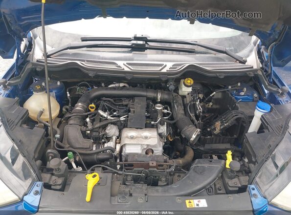 MAJ3S2GE5KC263631 2019 FORD ECOSPORT Синий Вид сзади