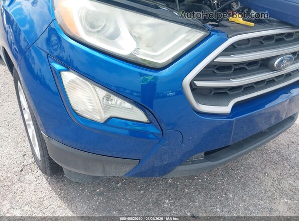 MAJ3S2GE5KC263631 2019 FORD ECOSPORT Синий Вид спереди