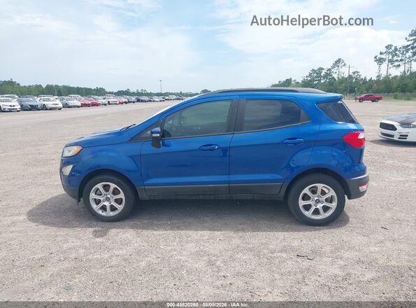 MAJ3S2GE5KC263631 2019 FORD ECOSPORT Синий Панорамный вид салона 360°