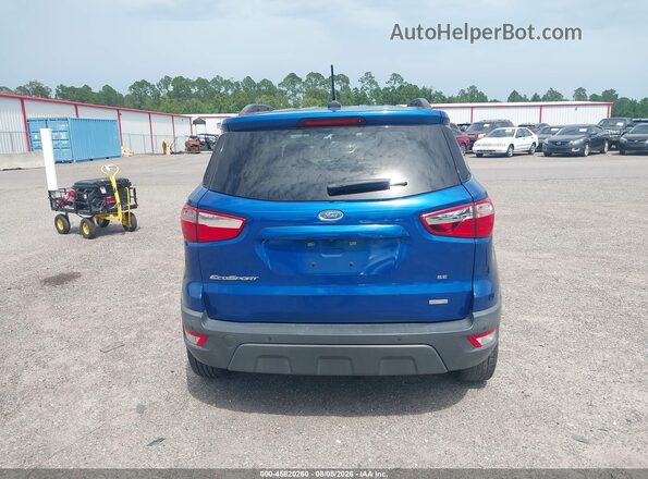 MAJ3S2GE5KC263631 2019 FORD ECOSPORT Синий 