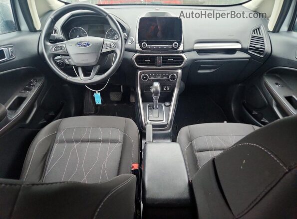 MAJ3S2GE5KC267176 2019 FORD ECOSPORT Silver Առջևի վահանակի տեսք