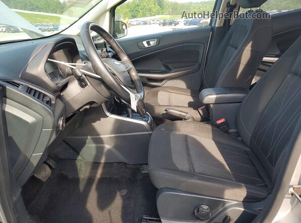 MAJ3S2GE5KC274841 2019 FORD ECOSPORT Gray Front interior view