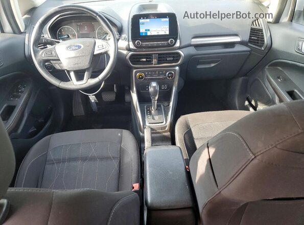 MAJ3S2GE5KC274841 2019 FORD ECOSPORT Gray Dashboard view