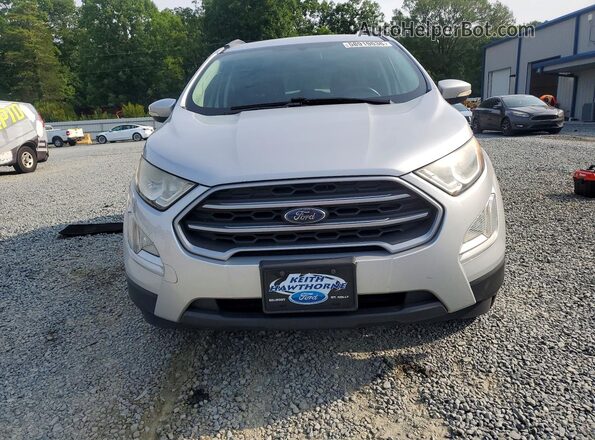 MAJ3S2GE5KC274841 2019 FORD ECOSPORT Gray Front view
