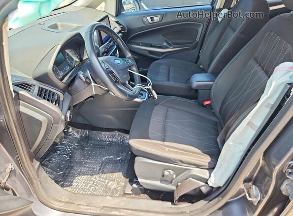 MAJ3S2GE5LC322839 2020 FORD ECOSPORT Серый Вид салона спереди