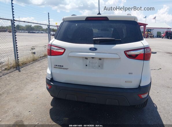 MAJ3S2GE6KC283497 2019 FORD ECOSPORT White 