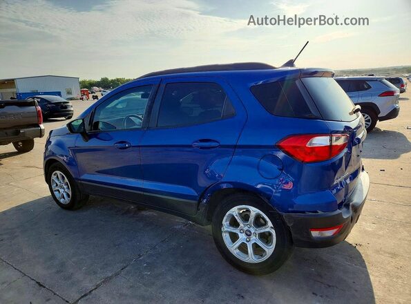 MAJ3S2GE6LC346857 2020 FORD ECOSPORT Blue Задня ліва чверть