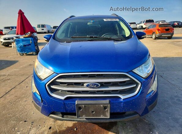 MAJ3S2GE6LC346857 2020 FORD ECOSPORT Blue Вид спереду