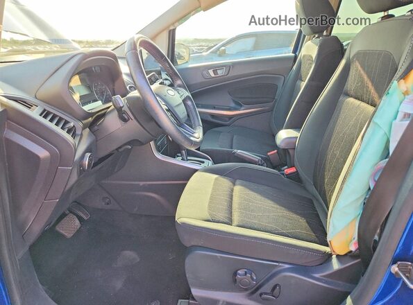 MAJ3S2GE6LC346857 2020 FORD ECOSPORT Blue Вид салону спереду