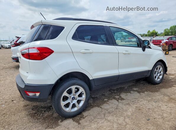 MAJ3S2GE6MC408579 2021 FORD ECOSPORT Белый Задняя правая четверть