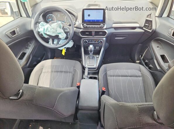 MAJ3S2GE6MC408579 2021 FORD ECOSPORT Белый Вид панели приборов