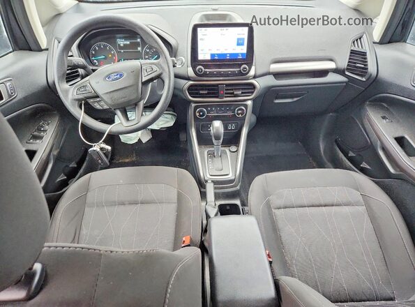 MAJ3S2GE6MC436415 2021 FORD ECOSPORT Black Вид панелі приладів