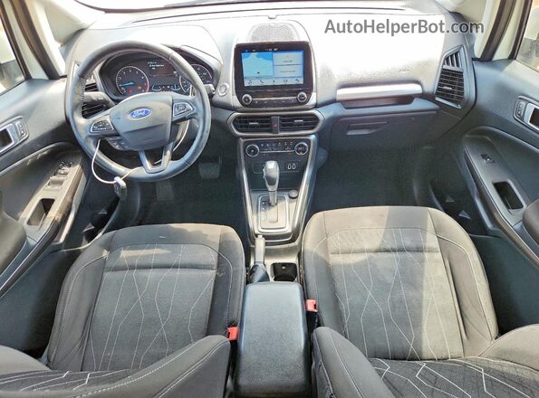 MAJ3S2GE7KC287283 2019 FORD ECOSPORT White Առջևի վահանակի տեսք