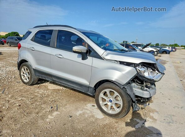 MAJ3S2GE7KC291589 2019 FORD ECOSPORT Silver წინა მარჯვენა