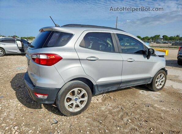 MAJ3S2GE7KC291589 2019 FORD ECOSPORT Silver უკანა მარჯვენა