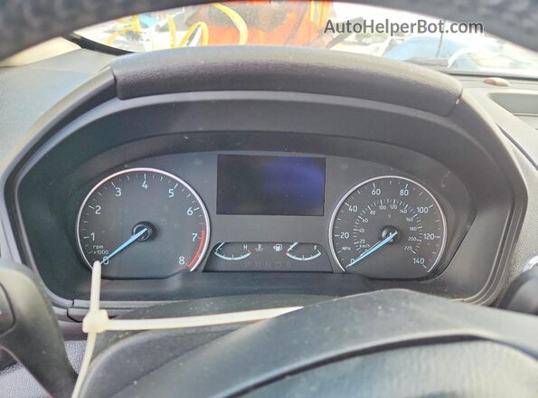 MAJ3S2GE7KC291589 2019 FORD ECOSPORT Silver ხელსაწყოთა პანელის ხედი