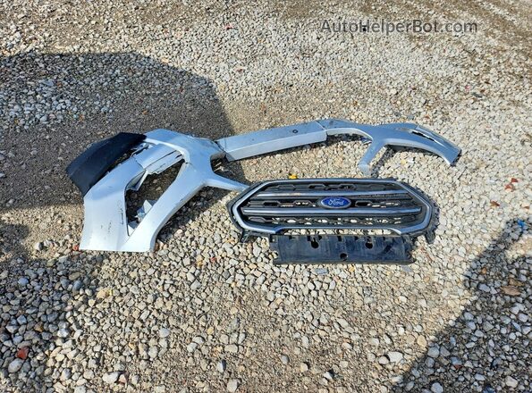 MAJ3S2GE7KC291589 2019 FORD ECOSPORT Silver VIN კოდის სტიკერის ხედი
