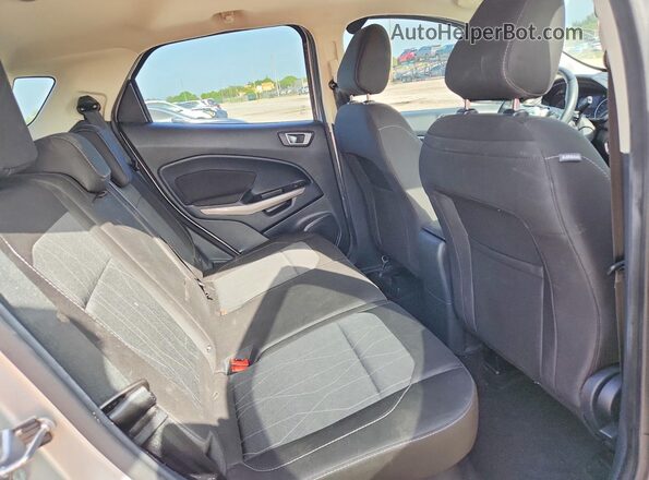 MAJ3S2GE7KC291589 2019 FORD ECOSPORT Silver უკანა სალონის ხედი