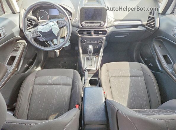 MAJ3S2GE7KC291589 2019 FORD ECOSPORT Silver წინა პანელის ხედი