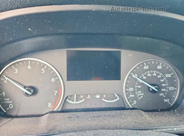 MAJ3S2GE7LC393282 2020 FORD ECOSPORT Gray Սարքավորումների վահանակի տեսք