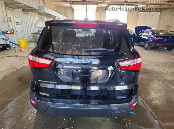 MAJ3S2GE7MC436231 2021 FORD ECOSPORT Black უკანა სავარძლების ხედი