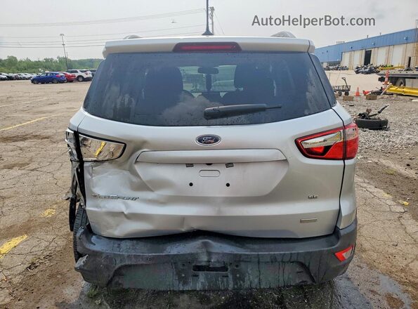 MAJ3S2GE8LC344298 2020 FORD ECOSPORT Silver Հետևի տեսք