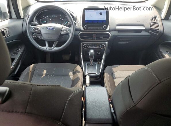 MAJ3S2GE8LC344298 2020 FORD ECOSPORT Silver Առջևի վահանակի տեսք