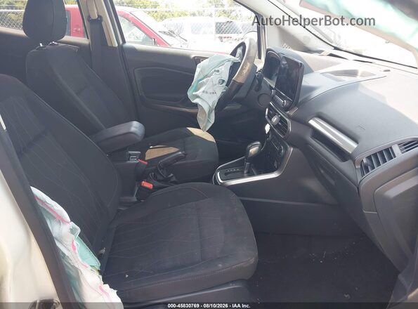 MAJ3S2GE8MC403075 2021 FORD ECOSPORT White Widok wnętrza z przodu