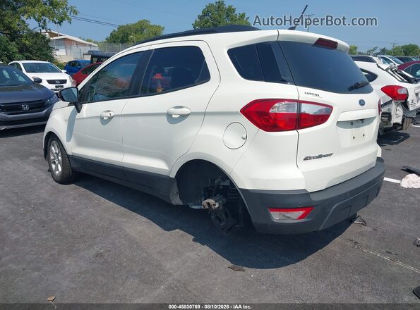 MAJ3S2GE8MC403075 2021 FORD ECOSPORT White Tył lewy