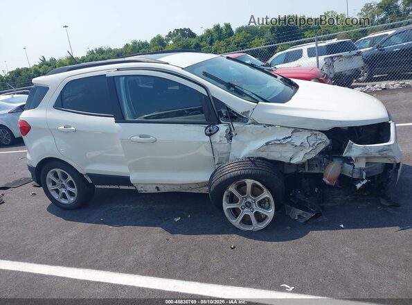 MAJ3S2GE8MC403075 2021 FORD ECOSPORT White Widok wnętrza z tyłu