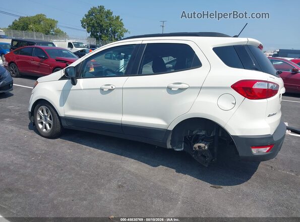 MAJ3S2GE8MC403075 2021 FORD ECOSPORT White Widok wnętrza 360 stopni