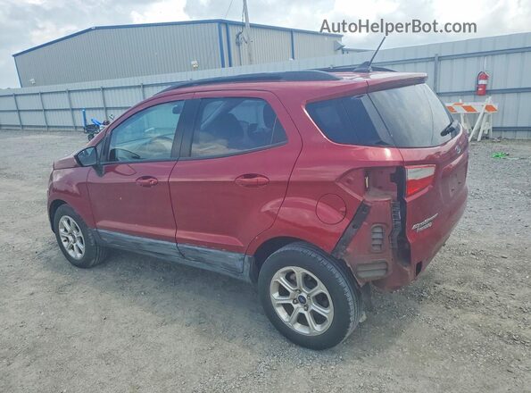 MAJ3S2GE8MC405554 2021 FORD ECOSPORT Красный Задняя левая четверть