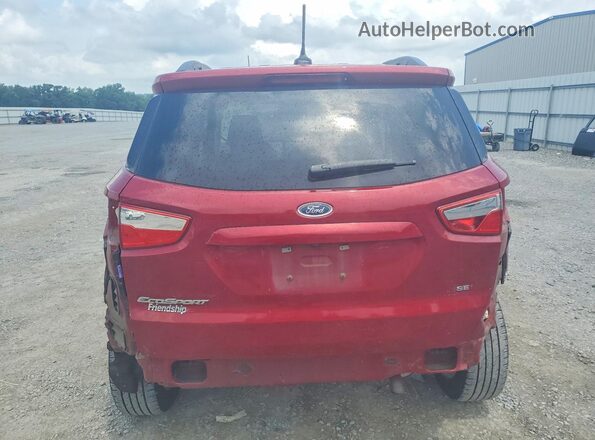 MAJ3S2GE8MC405554 2021 FORD ECOSPORT Красный Вид сзади