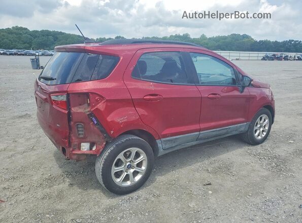 MAJ3S2GE8MC405554 2021 FORD ECOSPORT Красный Задняя правая четверть