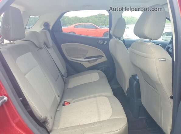 MAJ3S2GE8MC405554 2021 FORD ECOSPORT Красный Вид задней части салона