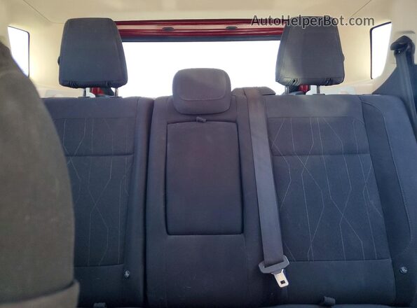MAJ3S2GE9KC264605 2019 FORD ECOSPORT Red Widok tylnych siedzeń