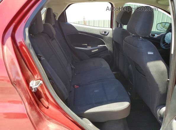 MAJ3S2GE9KC264605 2019 FORD ECOSPORT Red Widok wnętrza z tyłu
