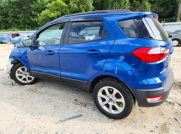 MAJ3S2GE9KC269559 2019 FORD ECOSPORT Blue Trasero izquierdo
