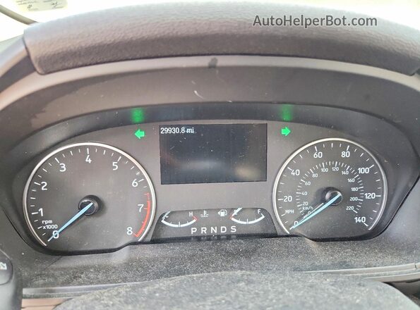 MAJ3S2GE9KC269559 2019 FORD ECOSPORT Blue Vista del cuadro de instrumentos