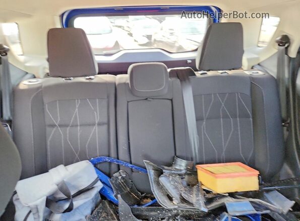 MAJ3S2GE9KC269559 2019 FORD ECOSPORT Blue Vista de los asientos traseros