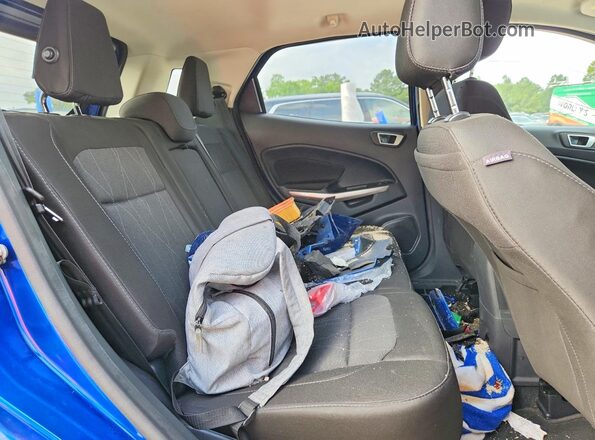 MAJ3S2GE9KC269559 2019 FORD ECOSPORT Blue Vista interior trasera